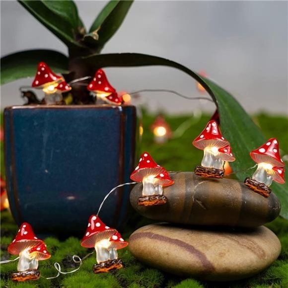 NEW Mushroom Outdoor Lights - Picture 4 of 5